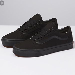 Old Skool All black Vans